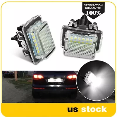 2Pcs LED License Number Plate Lights Lamps For Mercedes Benz W204 C250 C300 C350 • $13.29