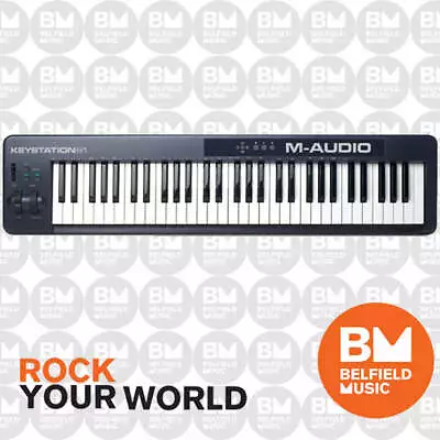 M-Audio Keystation 61 Note Semi Weighted USB Controller Midi Keyboard -Brand New • $249