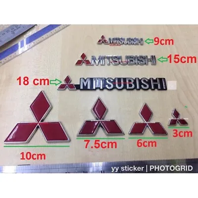 For MITSUBISHI LANCER EVO MIVEC EMBLEM LOGO PROTON WIRA LANCER INSPIRA • $17.39