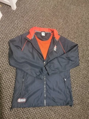 £11.95 • Buy Official England Rugby Lightweight Windbreaker Full Zip Jacket Mens Medium 