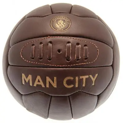 Manchester City FC Retro Heritage Football (football Club Souvenirs Memorabilia) • £40.39