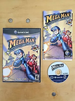 Mega Man Anniversary Collection (Nintendo GameCube 2004) CIB Tested • $14.99