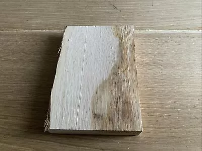 OAK Hardwood Planed Timber Offcut 20.5 X 13.5 X 3.3cm - Wood DIY Crafts 644 • £10.50