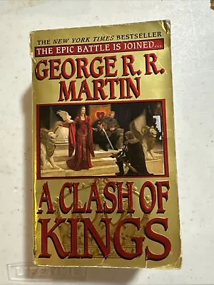 A Clash Of Kings By George R.R. Martin (A Bantam Spectra Book) Paperback 2000 • $4