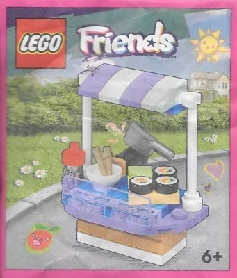 LEGO Friends Sushi Stall Paper Bag 562305-1 • $10.26