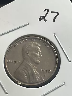 1970 S Mint Lincoln Penny • $0.99