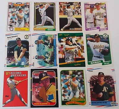 (37) LOT Mark McGwire MLB Baseball Cards Includes 1987 Donruss Rated Rookie #46 • $0.99