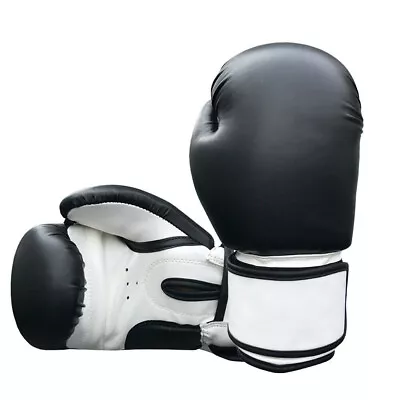 TMA Boxing Gloves Leather Training Fight Fitness Sparring MMA Muay Thai • $23.70