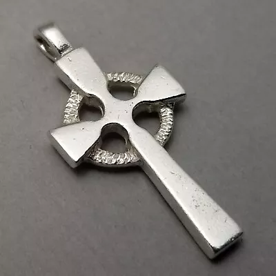 Ola Gorie Solid Sterling Silver St Peter's Cross Pendant - 3.6g • £29.99