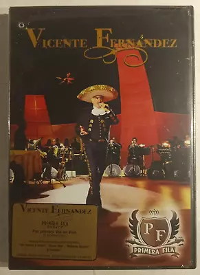 Vicente Fernandez - Primera Fila - Mexican Cd Album + Dvd Promo Still Sealed • $19.99