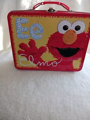 Tin Elmo Lunch Box Sesame Street  2011 Sesame Workshop • $8