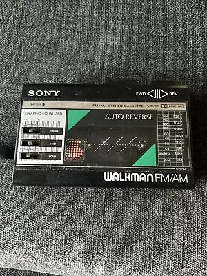 Vintage Sony Walkman WM-F18 AM/FM Cassette Player Untested • $50