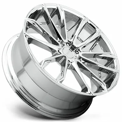 (4) 24  Dub Wheels Clout S251 Chrome Rims(B43) • $3288