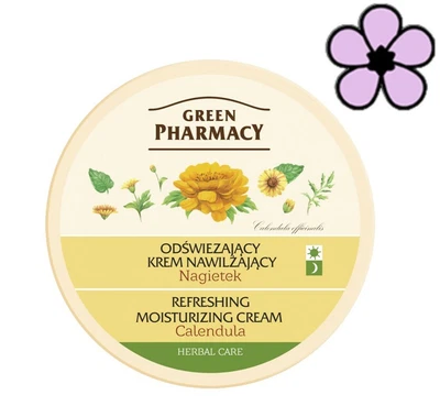 £7.29 • Buy GREEN PHARMACY FACE CREAM REFRESHING WITH CALENDULA FOR DRY SKIN 150 Ml