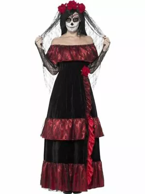 Smiffys Deluxe Day Of The Dead Bride Costume - XL • £34.99