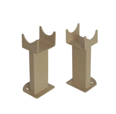 £34.99 • Buy Milano - Elk Brown Floor-Mounting Feet For Aruba Designer Radiators