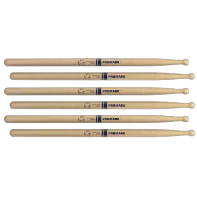 3 PACK Promark System Blue Marching Snare Drum Sticks DC50 • $50.99