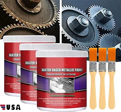 3Pcs Anti-Rust Chassis Rust Converter Remover Water-Based Primer For Car & Metal • $9.64