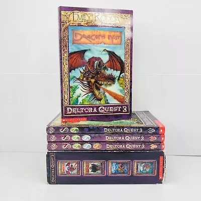 Deltora Quest 3 Emily Rodda Fantasy YA Books Compete Series Holographic Box Set • $35