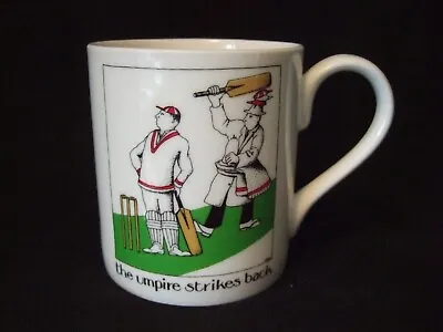 Simon Drew McLaggan Smith Scotland Bone China Mug Umpire Strikes Back Cricket • £4.99