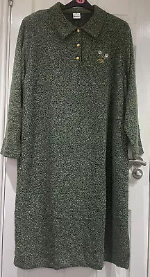 £6 • Buy Ladies Dress Size 26 Belted From Damart  Dress Plus Size
