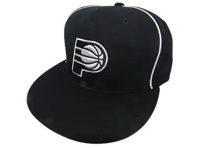 New Indiana Pacers Mens Sizes S/M-L/XL Black Flexfit Hat • $10.07
