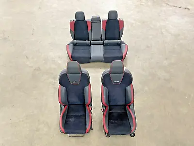 ⭐2015-2021 Subaru Wrx & Sti Recaro Seat Front & Rear Alcantara Set Oem Lot2410 • $3894.69