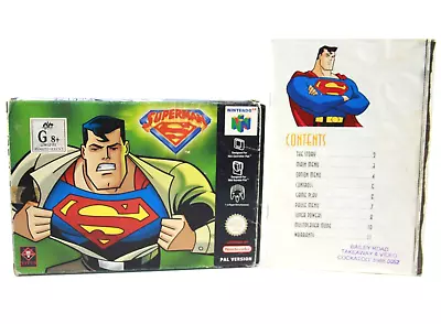 Superman 64 - Nintendo 64 (N64) [PAL] **BOX ONLY** • $53.95