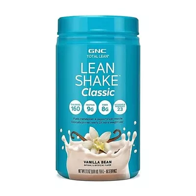 GNC Total Lean Lean Shake Classic Supports Lean Muscle - Vanilla Bean 1.69 LB • $43.99