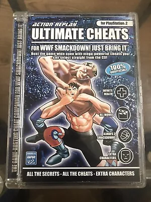 Action Replay Wwf Smackdown! Just Bring It Cheat Disc For PlayStation 2 PS2 • £5.49