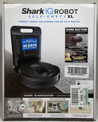 $240 • Buy Shark IQ Robot Vacuum & XL SelfEmpty Base Home Mapping SelfCleaning Brushroll Wi