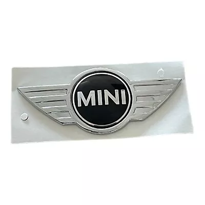 2007-2013 MINI Cooper S Rear Hatch Emblem Boot Badge 51147026186 R56 R57 New OEM • $39.99