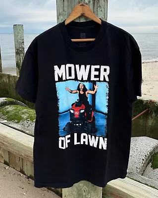 WWE MATT HARDY MOWER OF LAWN Mens LARGE Tee DELETE Wrestling Shirt AEW WWE • $15
