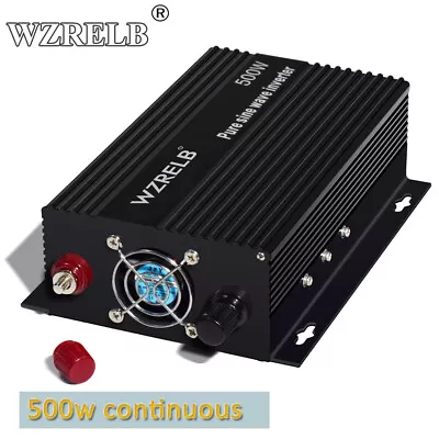 500 Watt Power Inverter Pure Sine Wave 36V To 110v 120v Solar Off Grid System RV • $113.71