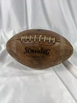 Vintage - Spalding Varsity 339 Leather - Bill Wade Football-10 • $35