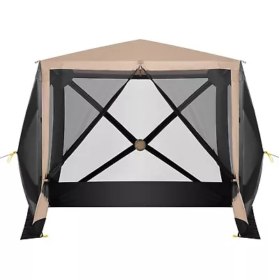 8'x8' Pop Up Gazebo W/ Mosquito Netting Outdoor Canopy Tent Camping Shelter • $109.99