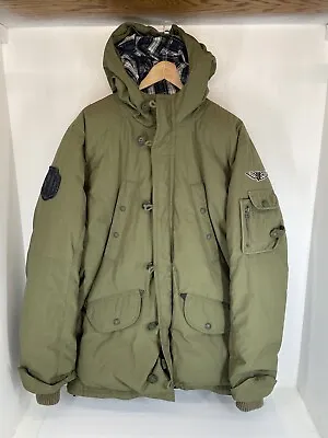 Levi’s Strauss Co Military Parka Goose Down Puffer Jacket Size XL • $199.99