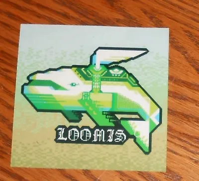 Loomis Sticker Original Promo Square 3” (whale) • $14.95