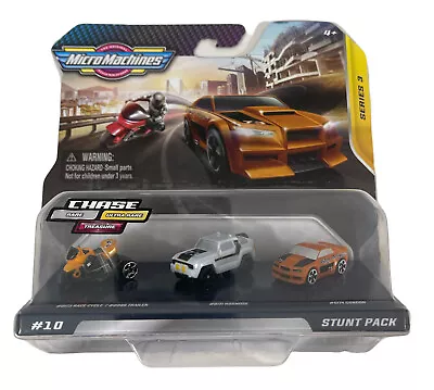 Micro Machines Stunt Pack  Series 3 #10 - Race Cycle & Trailer Hognose Condor  • $18.50