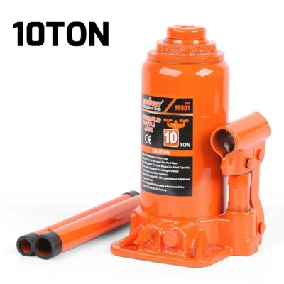 $44.99 • Buy 10Ton Hydraulic Bottle Jack Lift Car Lifting Tool Truck Caravan Tractors 4WD SUV