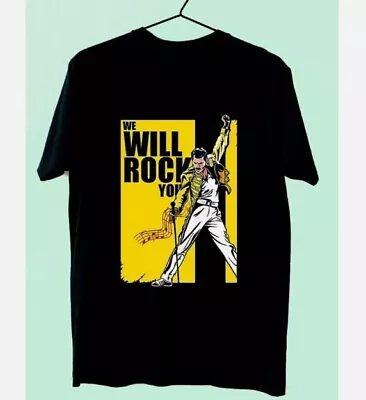 Freddie Mercury T-Shirt Queen Band T-Shirt Good New New Hot Shirt New • $13.99