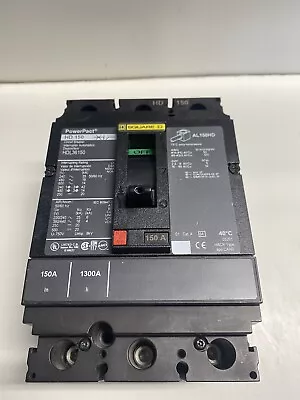 New Square D Circuitbreaker Hdl36150 150a 600v 3p Powerpact Hd150 1year Warranty • $375