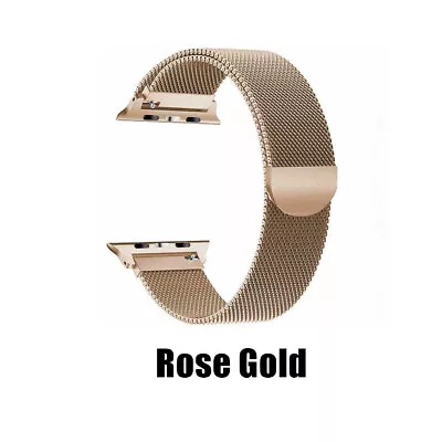 $7.95 • Buy Milanese Magnetic Stainless Steel IWatch For Apple Watch Band Series 5 4 3 2 1