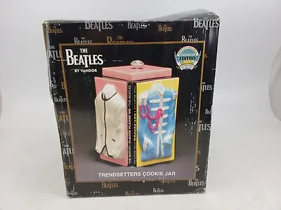 The Beatles Trendsetters Cookie Jar Box 64442 1999 #958 • $134.96