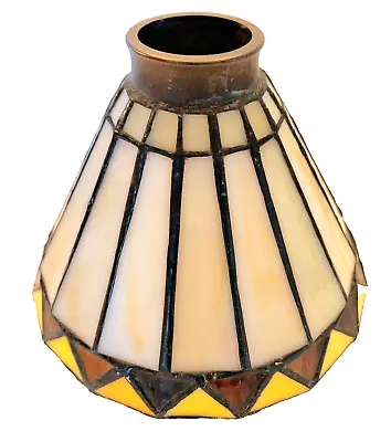 Tiffany Mission Style Stained Glass Lamp Shade Ceiling Fan Light • $22