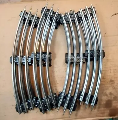 Lionel Vintage O Gauge Track Lot Of 8 Curved Track Refurbished  • $28