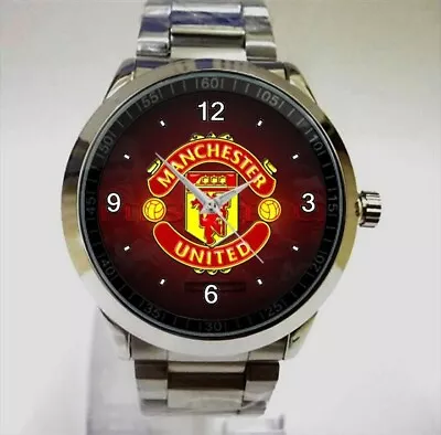 New Item Manchester United Sport Metal Watch • $25.99