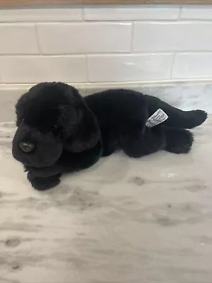 Yomiko Classics Black Labrador Lab Dog 12  Plush Stuffed Animal • $8