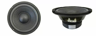 NEW (2) 6.5  Woofer Speaker Replacement 4ohm Car Home Audio 6-1/2  Pair • $69