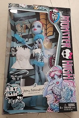 Monster High Art Class Abbey Bominable  • $75